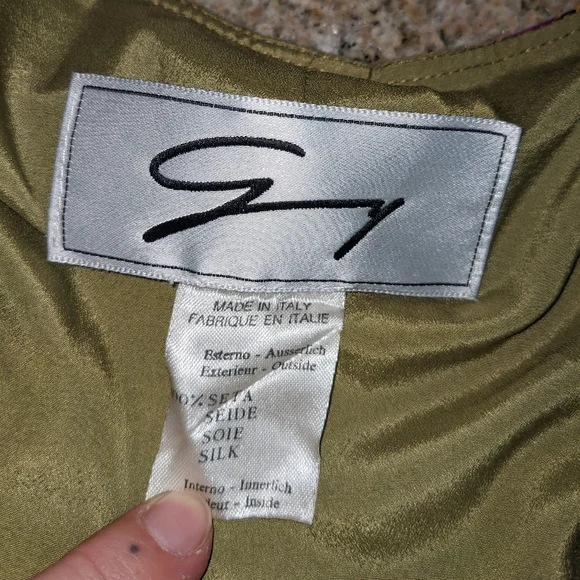 Genny Italian Silk Blouse - Picture 6 of 12